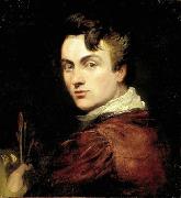 Self portrait of George Hayter aged 28, painted in 1820, George Hayter